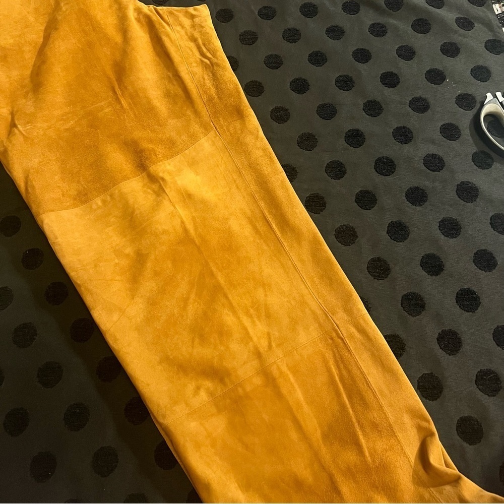 Vintage 100% Suede Leather Pants - Picture 13 of 14